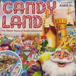Candy Land Board Game (comes with all pieces!)